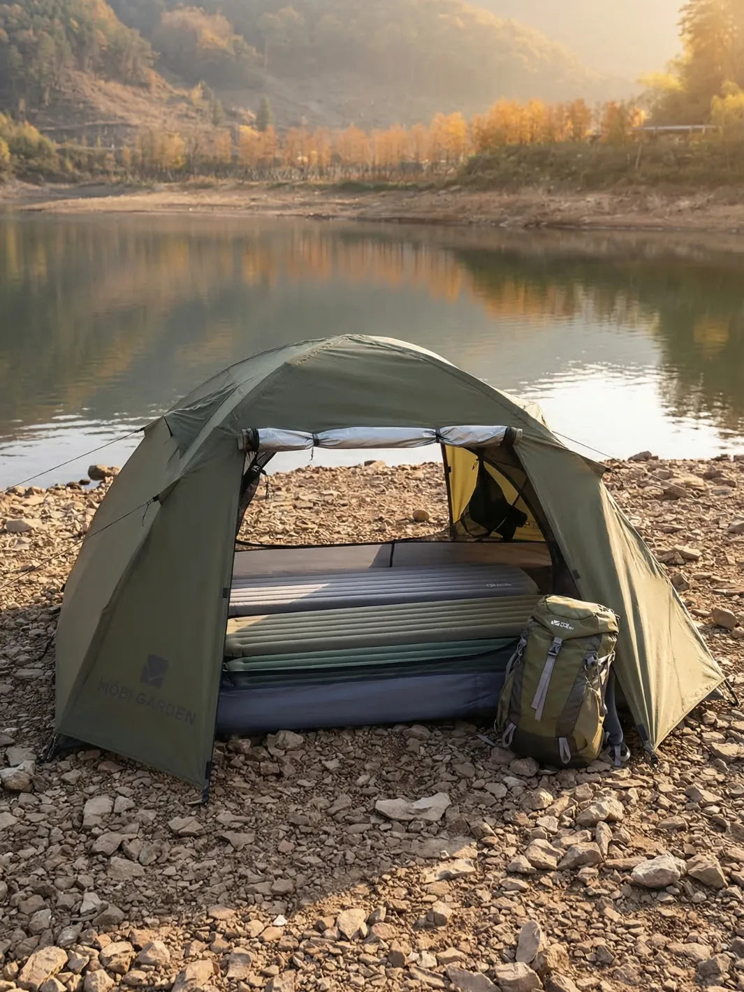Tente bivouac 3 places | LÉGÈRE 1,8 KG ULTRA-COMPACTE