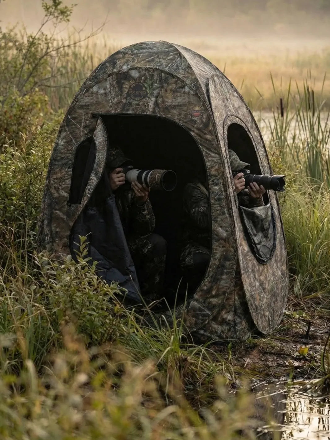 Tente camouflage photo | MONTAGE 2 SECONDES