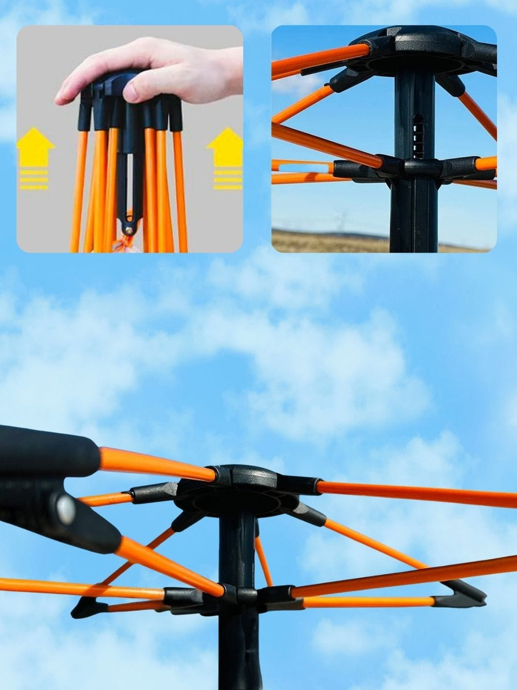 tente camping 4 places 