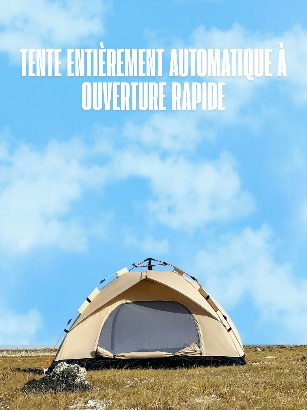 tente camping 4 places 