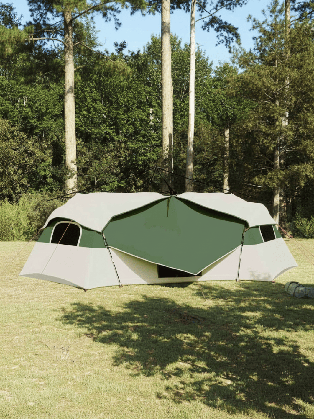 Tente camping familiale 8 personnes | 3 chambres