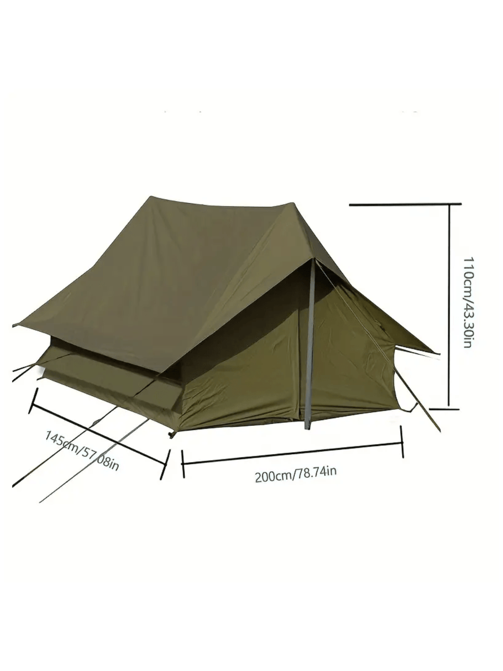 Tente canadienne militaire | Robustesse 4 saisons