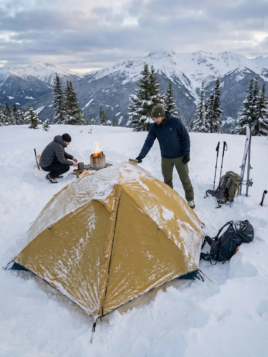 Tente Bivouac 2 Places 1,56kg | Ultra-Légère Conditions Extrêmes