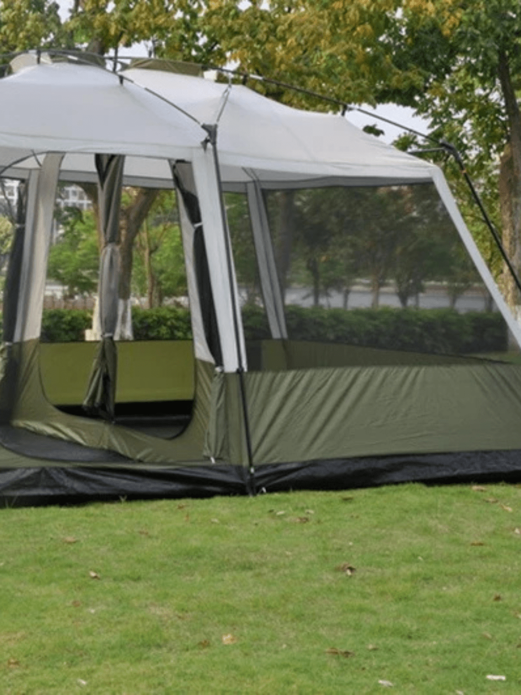 tente de camping 2 chambres