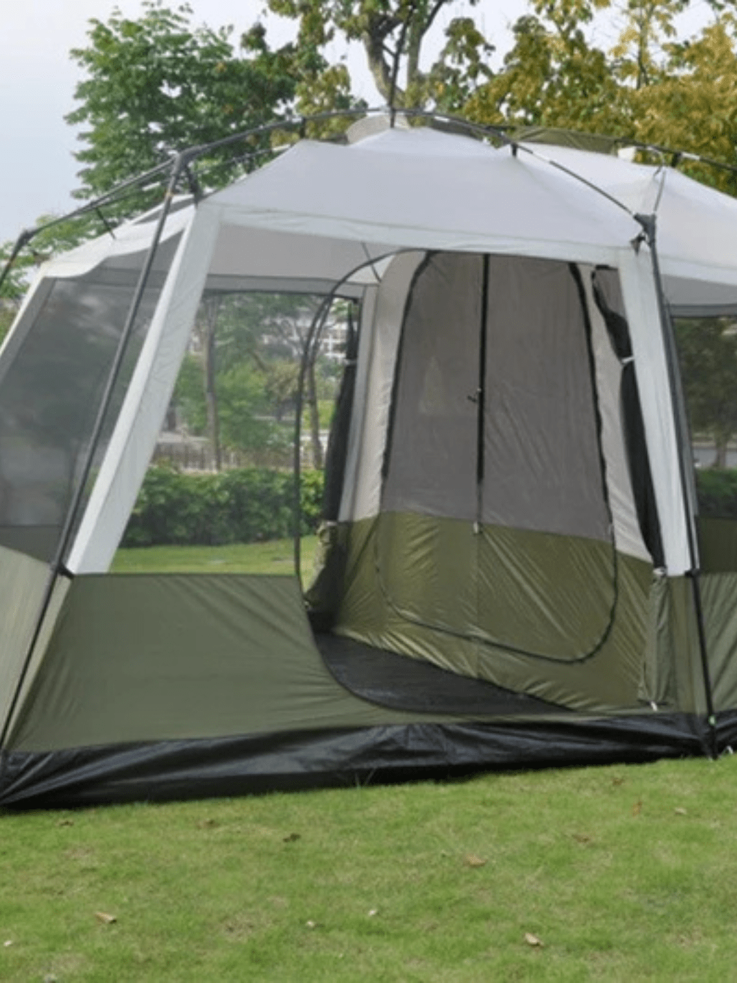 tente de camping 2 chambres