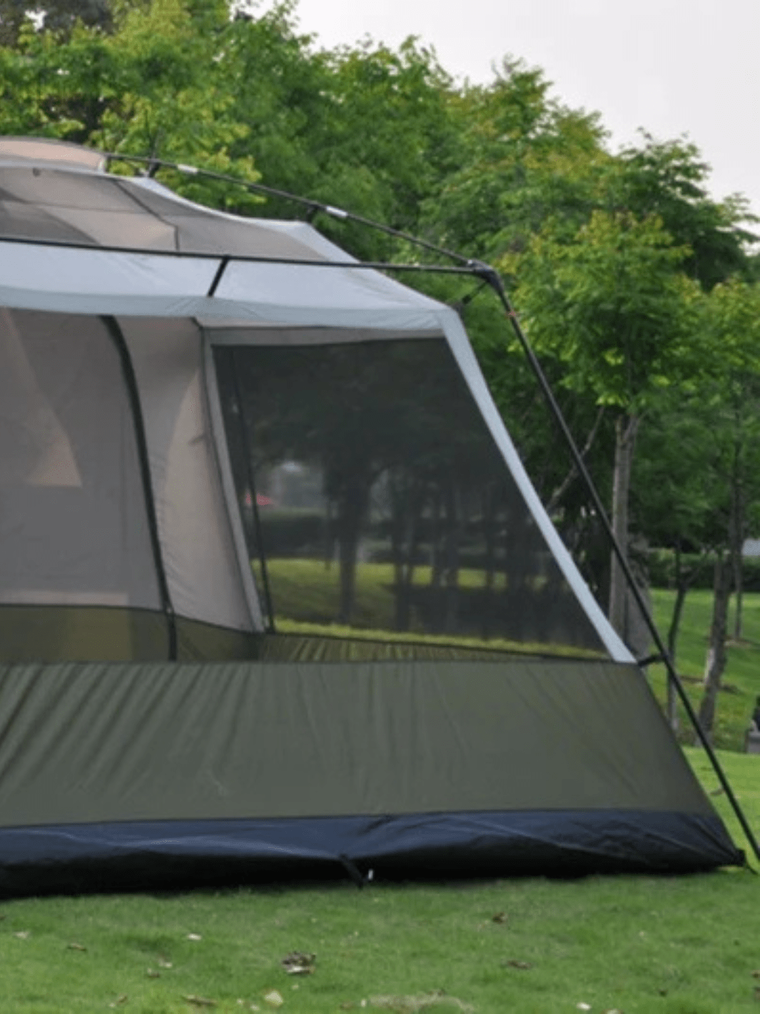 tente de camping 2 chambres