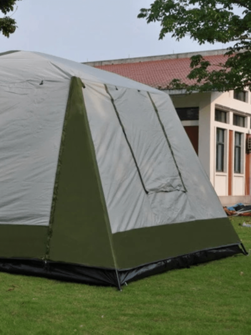 tente de camping 2 chambres