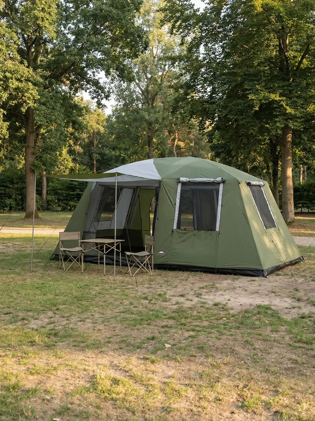 tente modulable Tente de camping 2 chambres