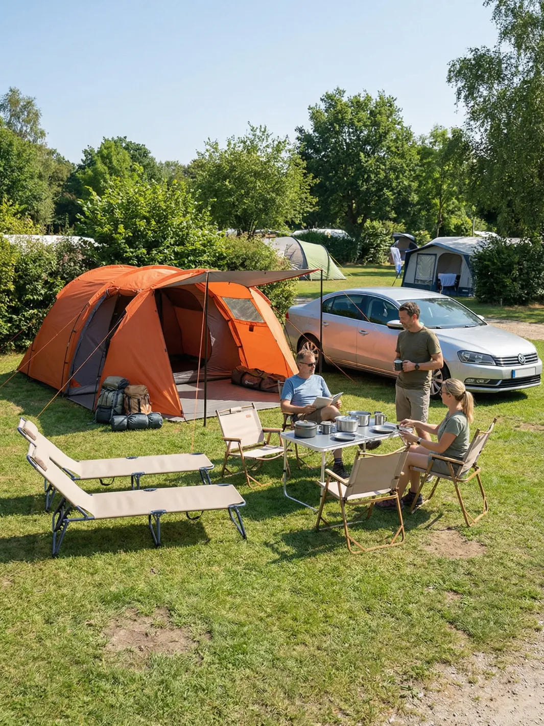 Tente de camping 4 places | confortable et robuste