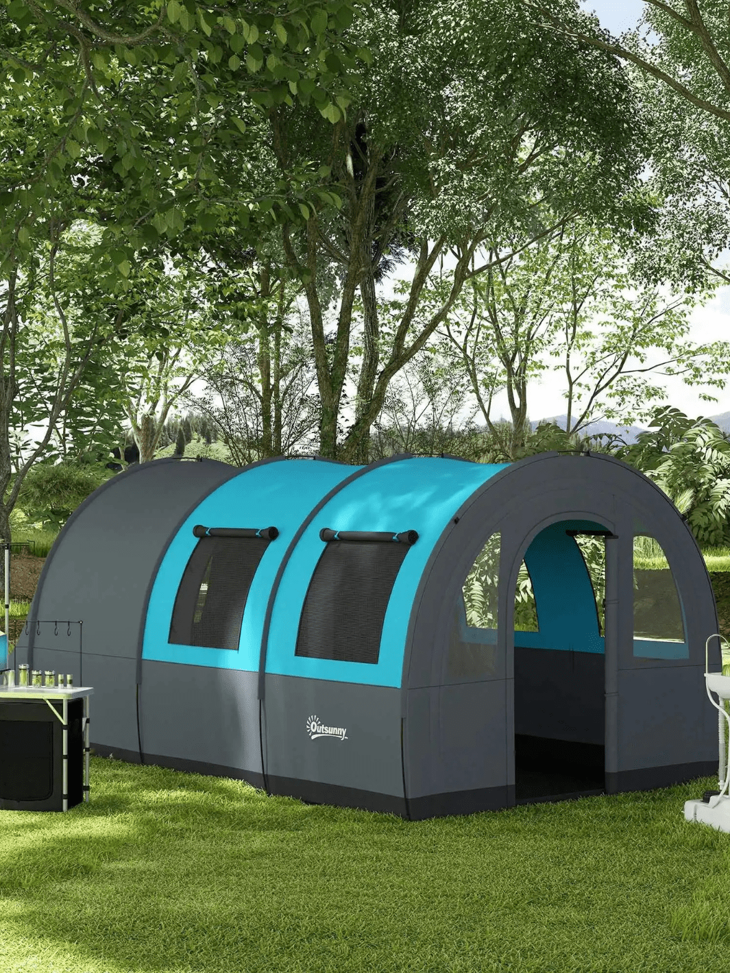 tente de camping 6 places