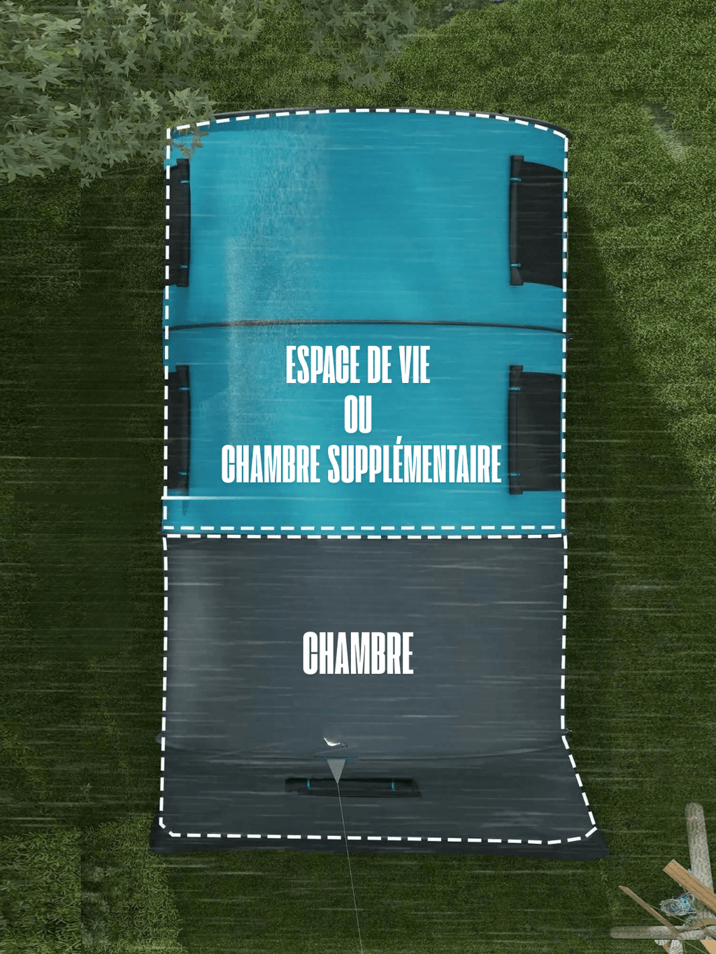 tente de camping 6 places