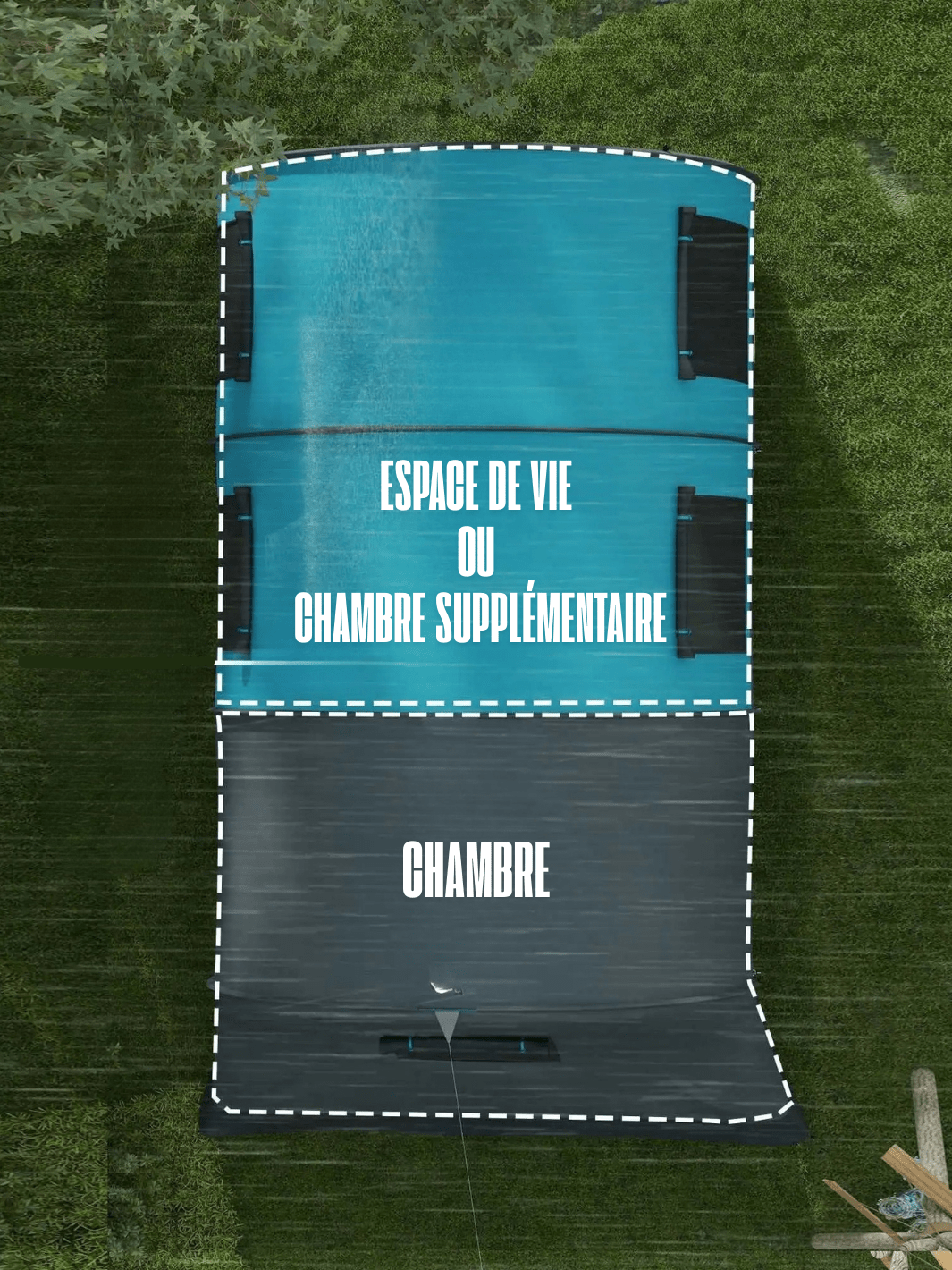 tente de camping 6 places