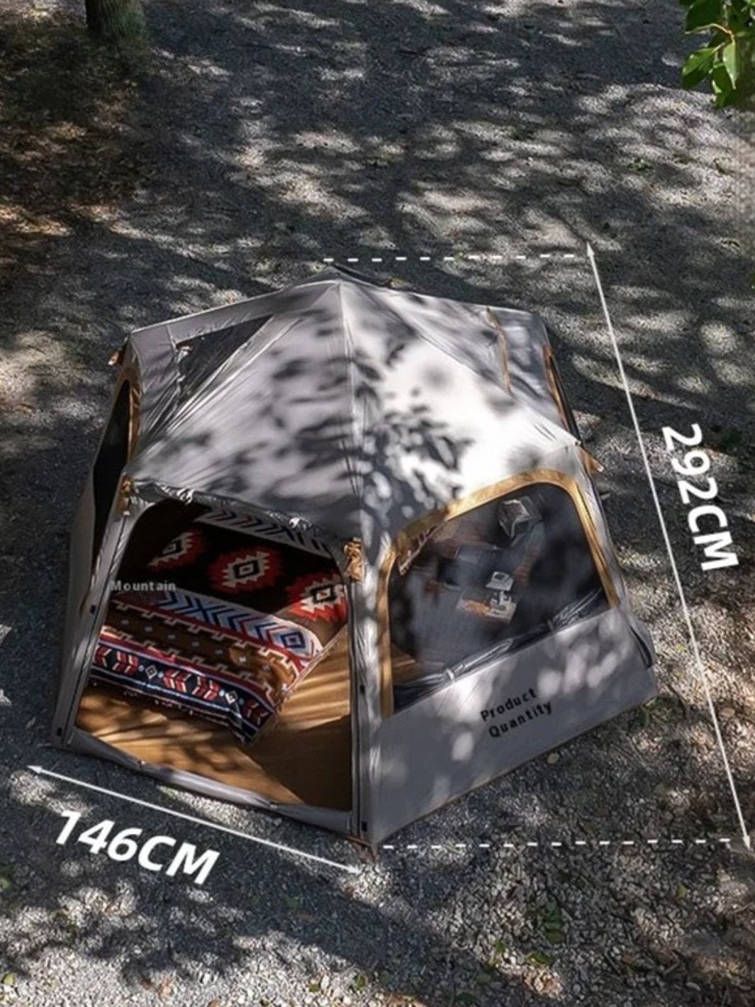 tente de camping gonflable