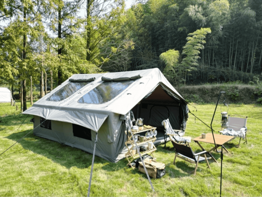 tente de camping gonflable 6 personnes