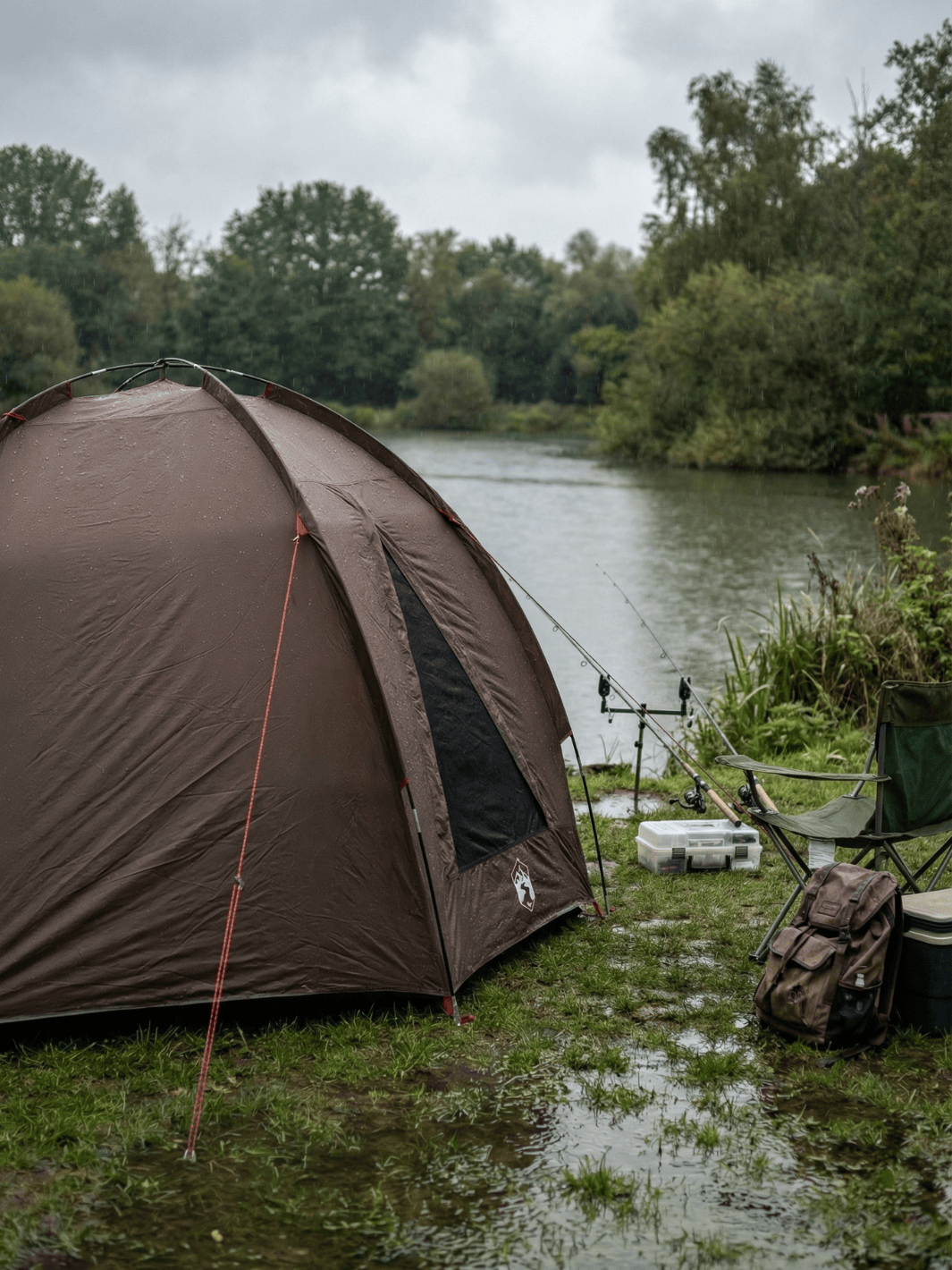 Tente de pêche coupe-vent | Abri fiable de pêche