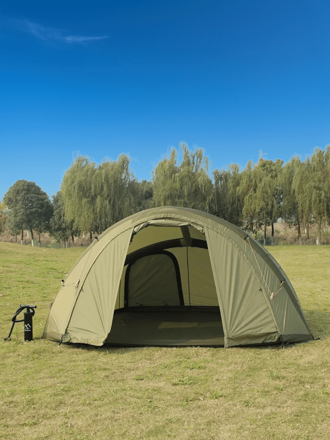 tente de peche gonflable