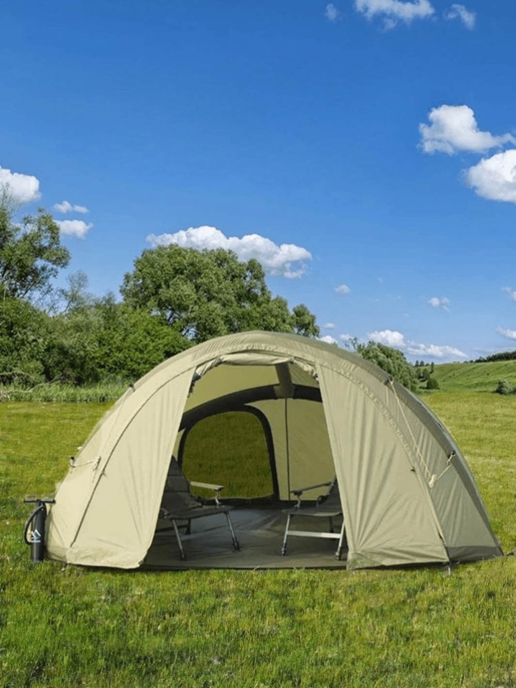 tente de peche gonflable