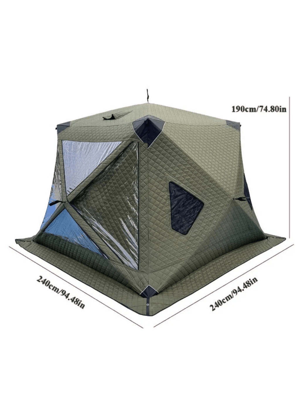 tente de peche sur glace