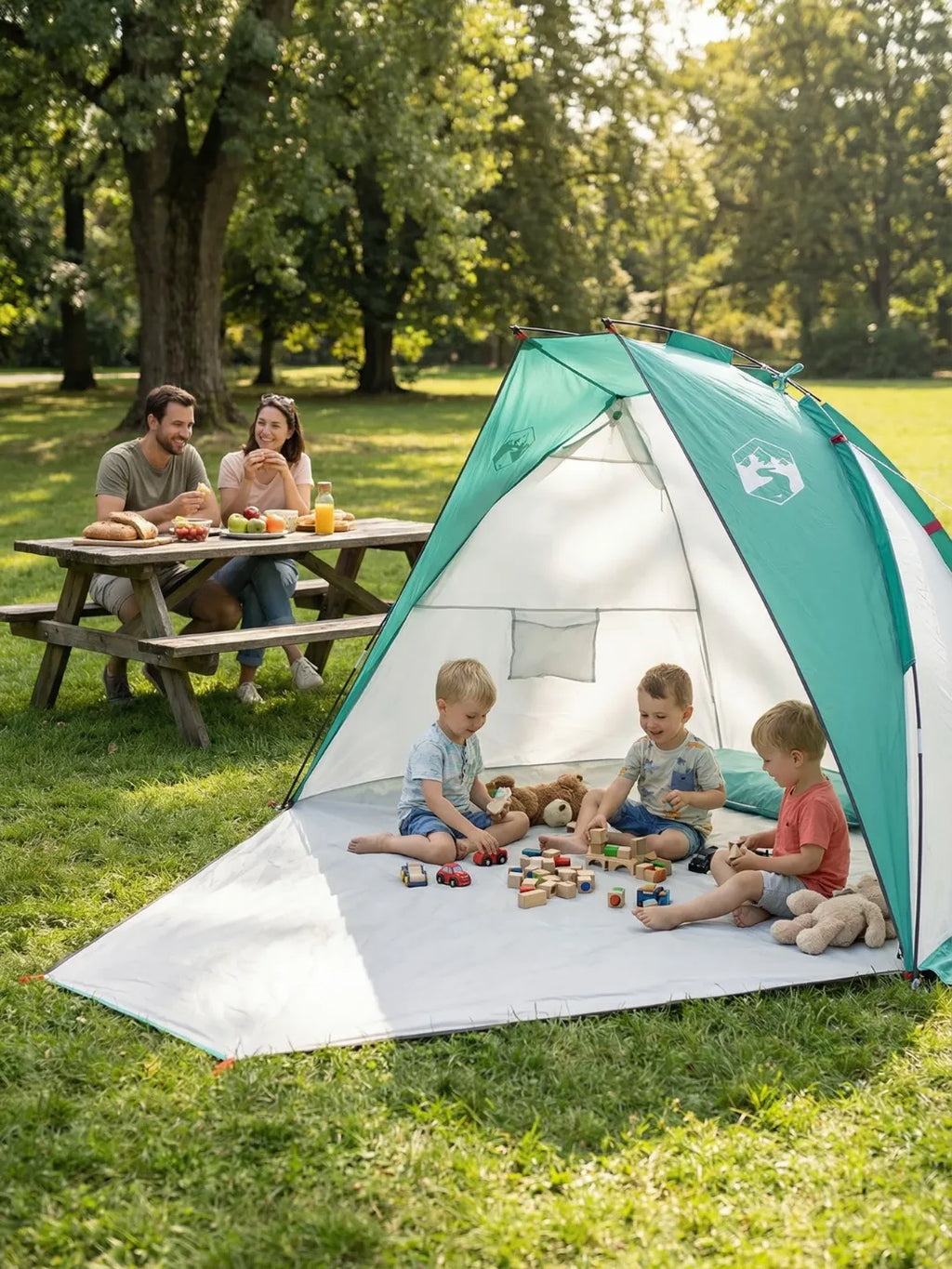 Tente de plage 2 personnes | légère et pratique