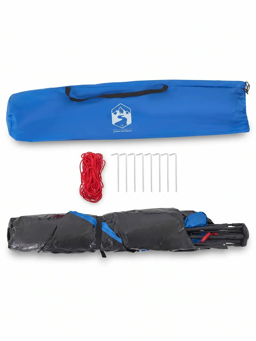 Tente de plage 3 personnes | LÉGÈRE 2,45 KG & MONTAGE RAPIDE