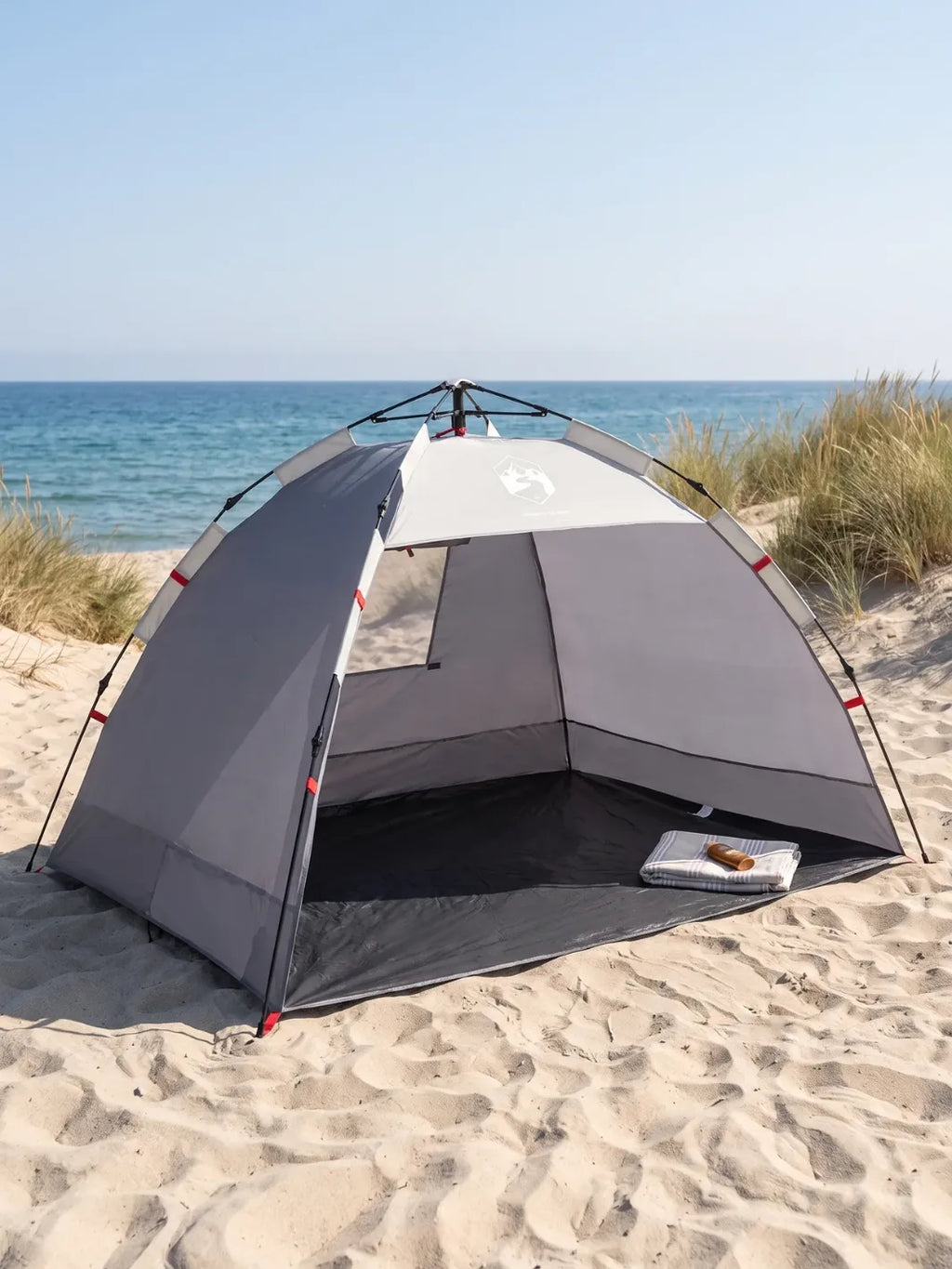 Tente de plage anti uv | 2 PERSONNES PROTECTION UPF 50+