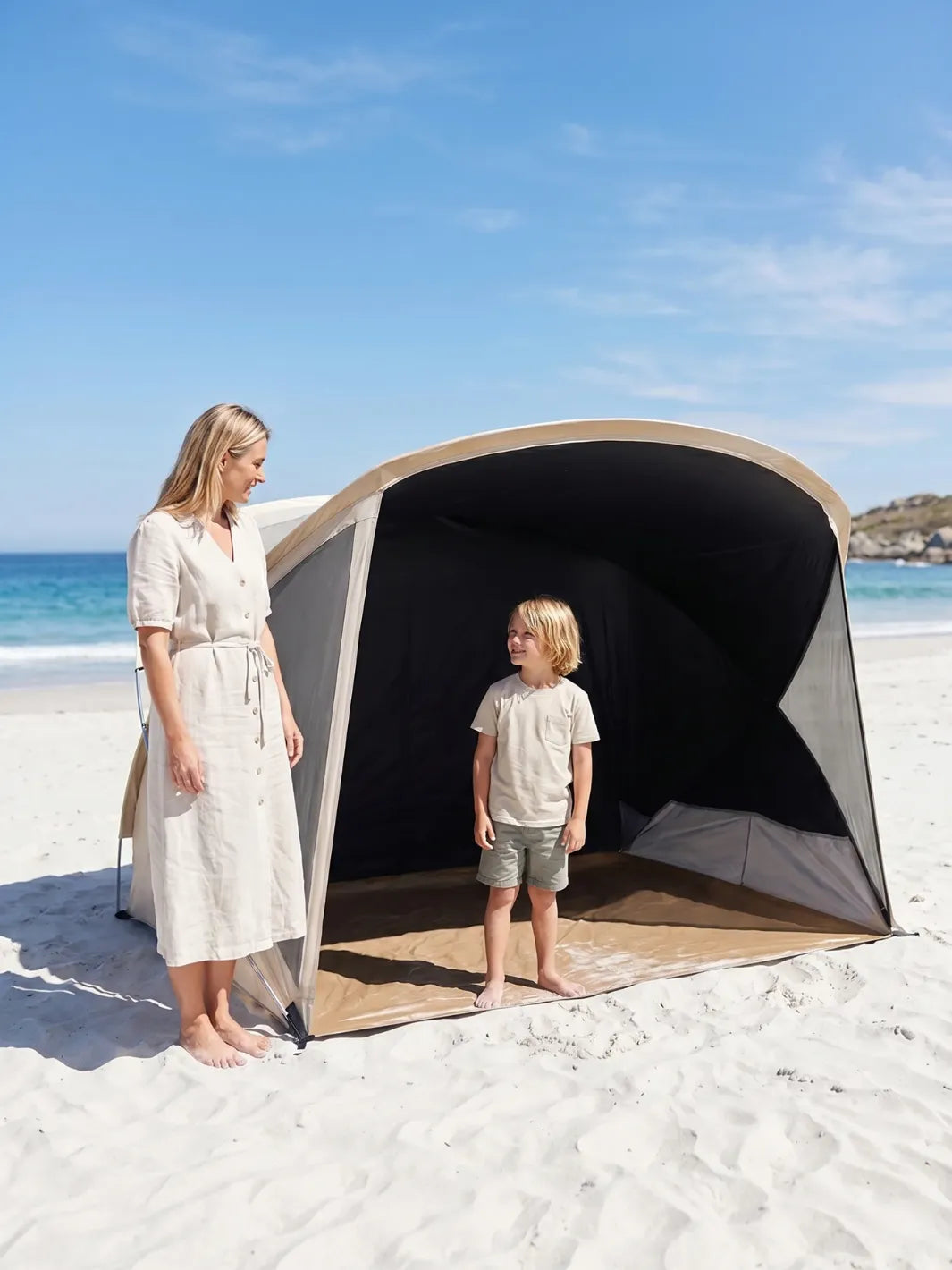 Tente de plage anti UV adulte | FRAÎCHEUR GARANTIE
