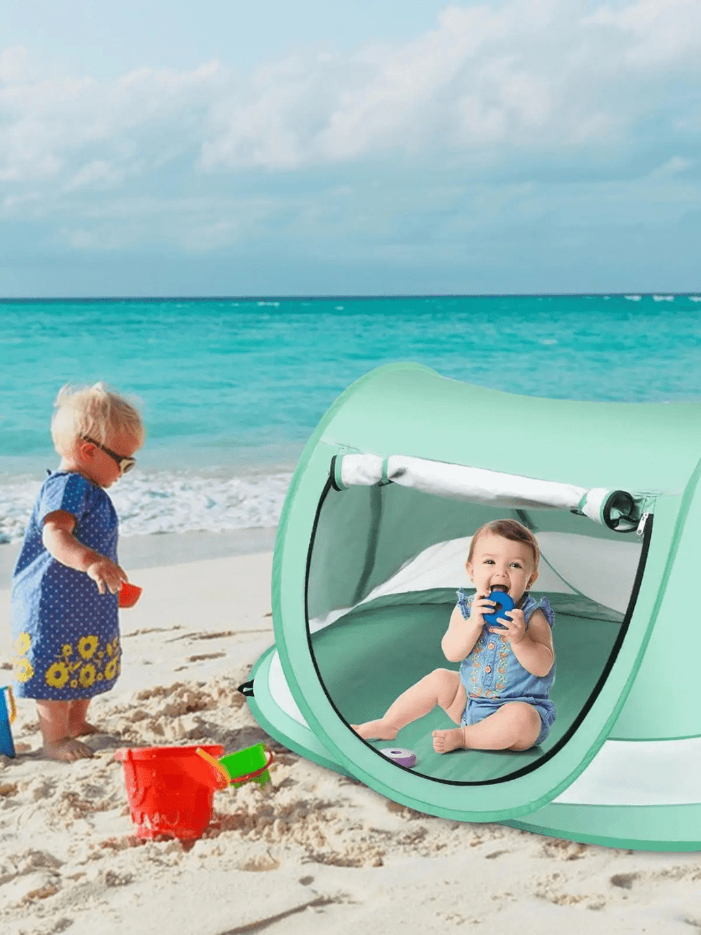 tente de plage bebe anti uv