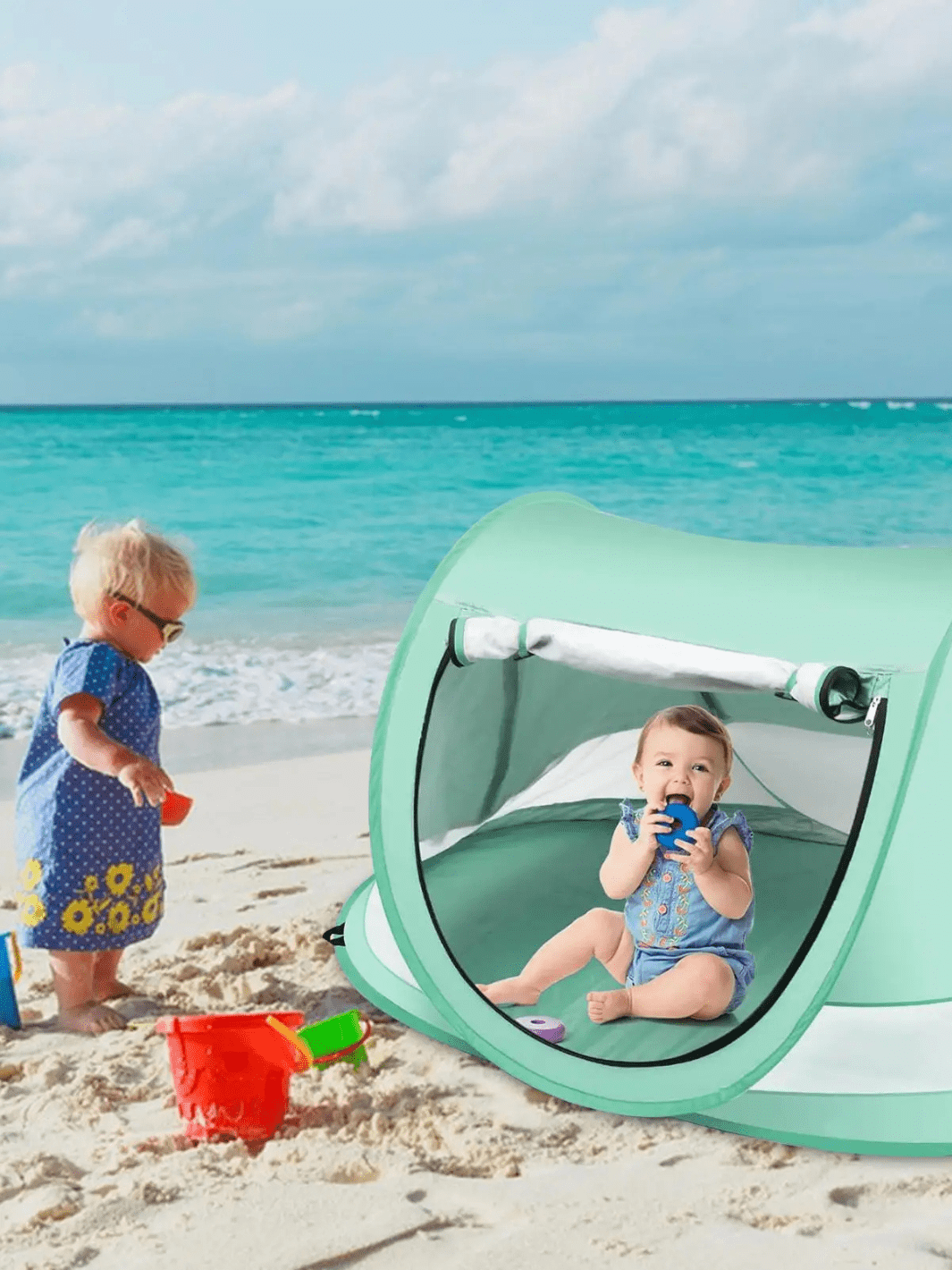 tente de plage bebe anti uv