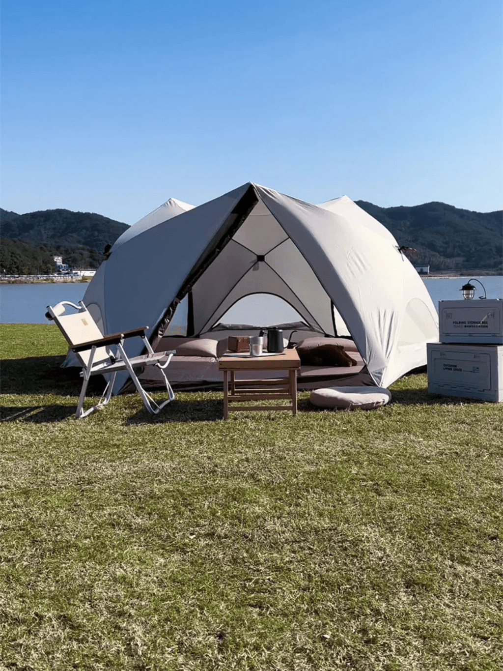 tente de plage familiale