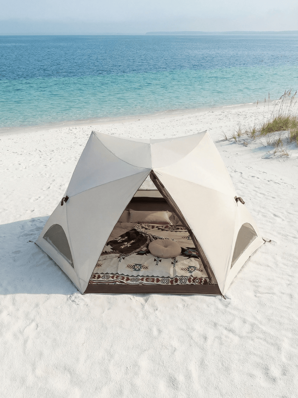 Tente de plage familiale | spacieuse et ludique