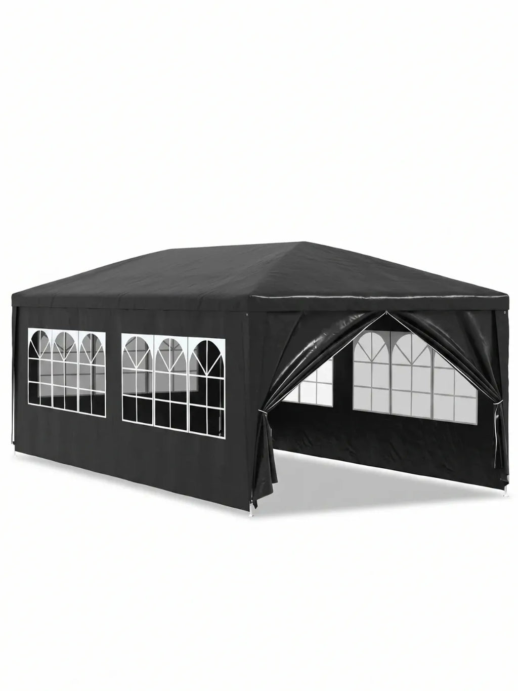 Tente de reception 3x6 | ÉLÉGANTE 18M² & FENÊTRES EN ARCEAUX