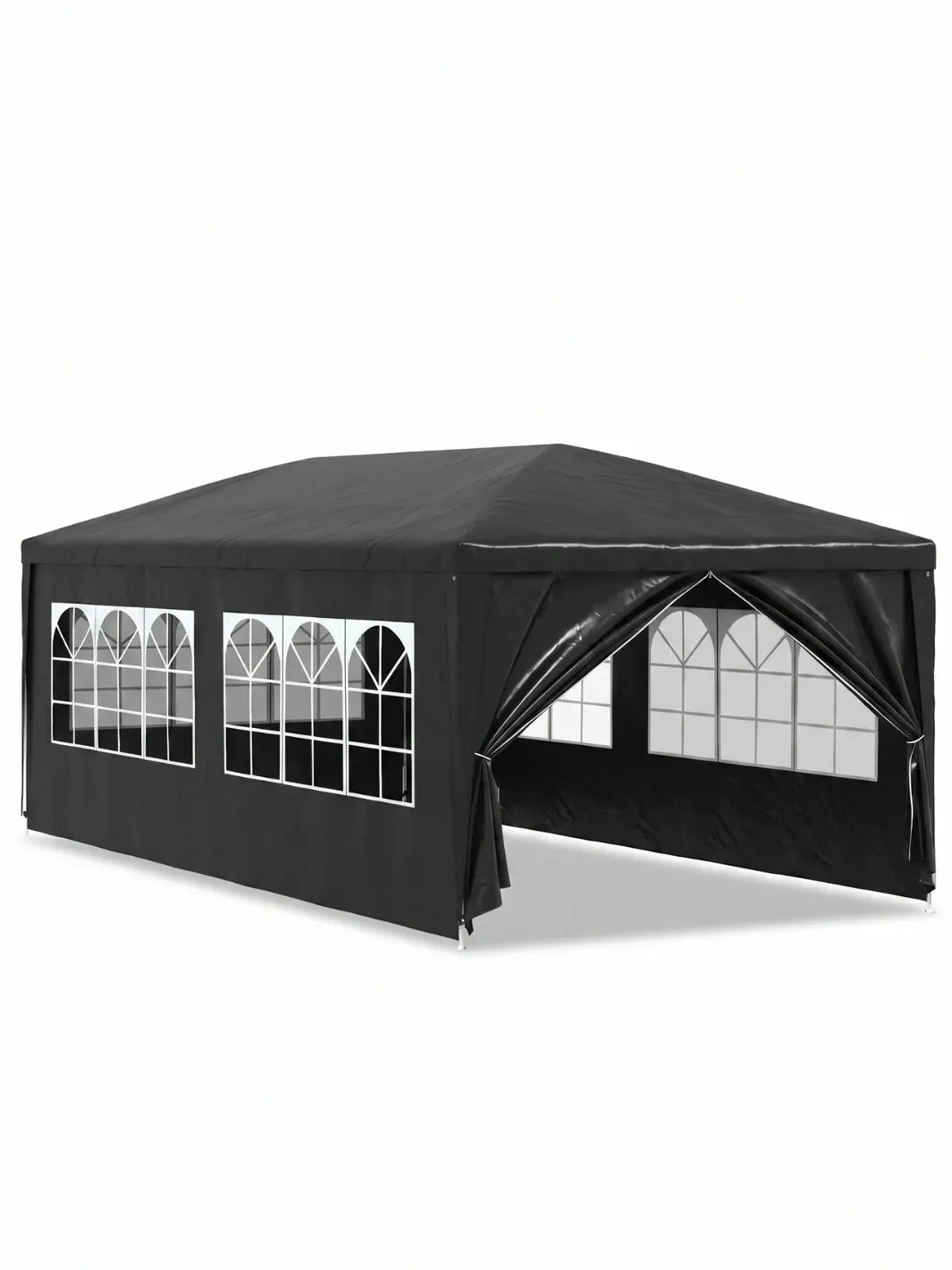 Tente de reception 3x6 | ÉLÉGANTE 18M² & FENÊTRES EN ARCEAUX
