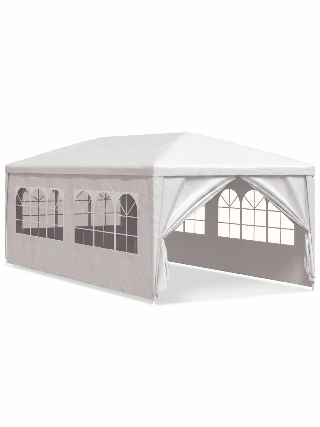 Tente de reception 3x6 | ÉLÉGANTE 18M² & FENÊTRES EN ARCEAUX