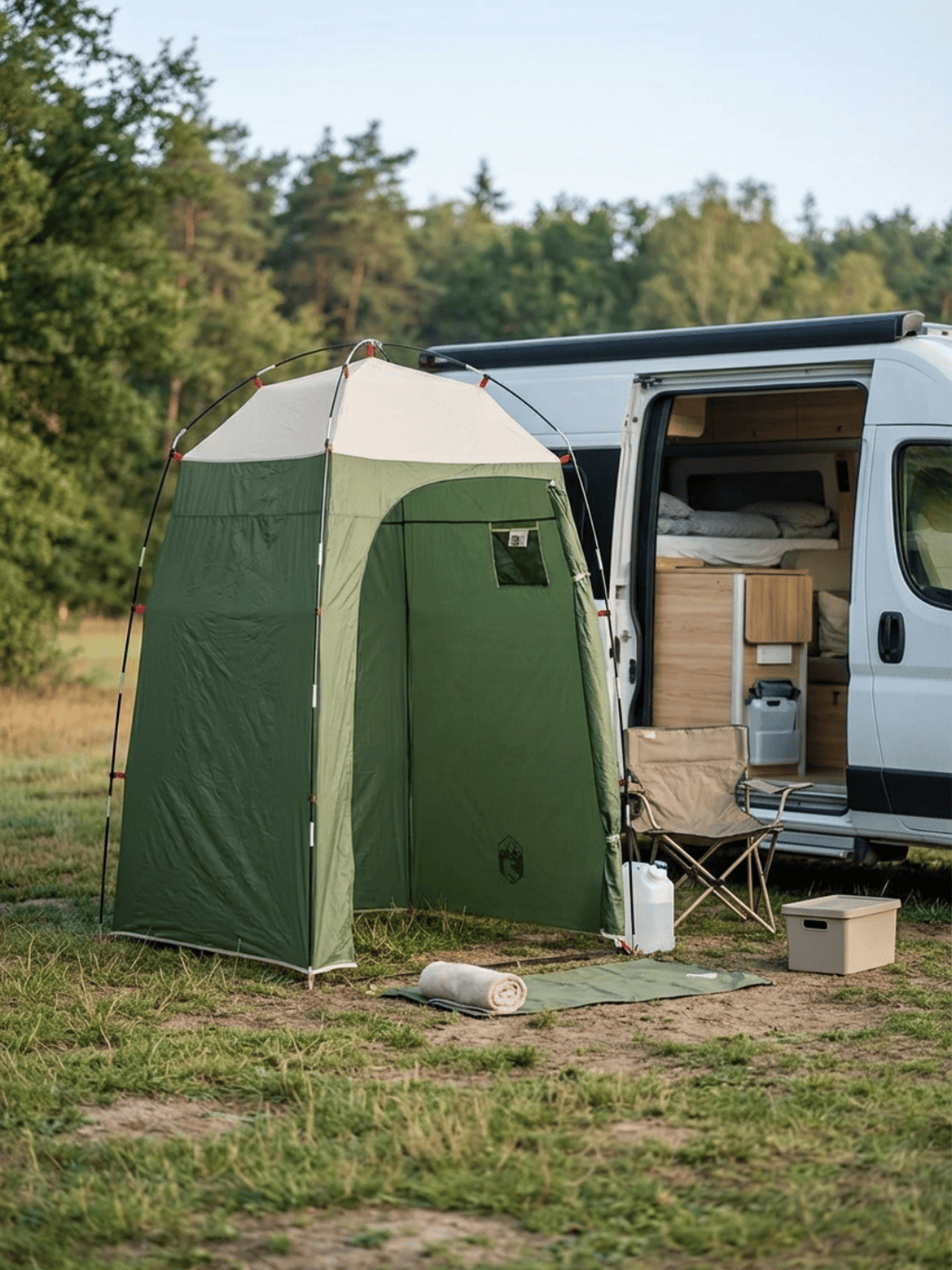 Tente de toilette camping | Intimité en plein air