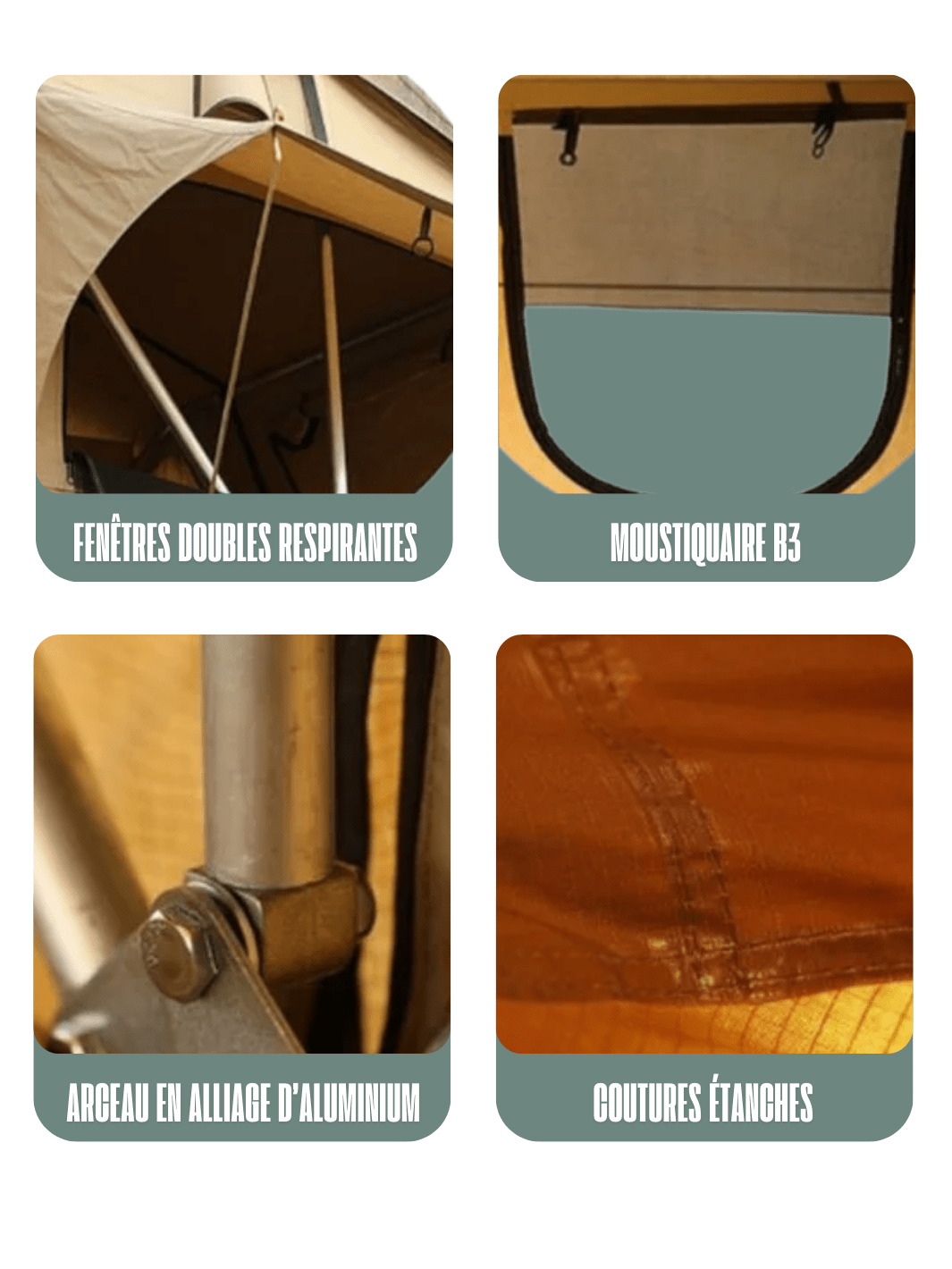 tente de toit 4 personnes