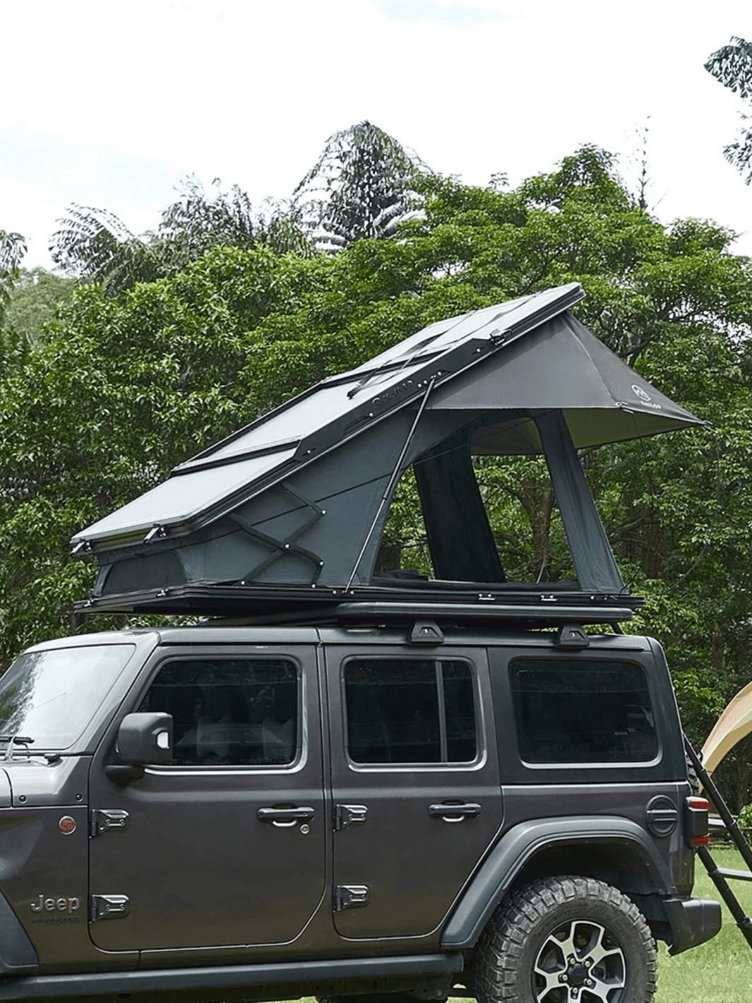 tente de toit aluminium