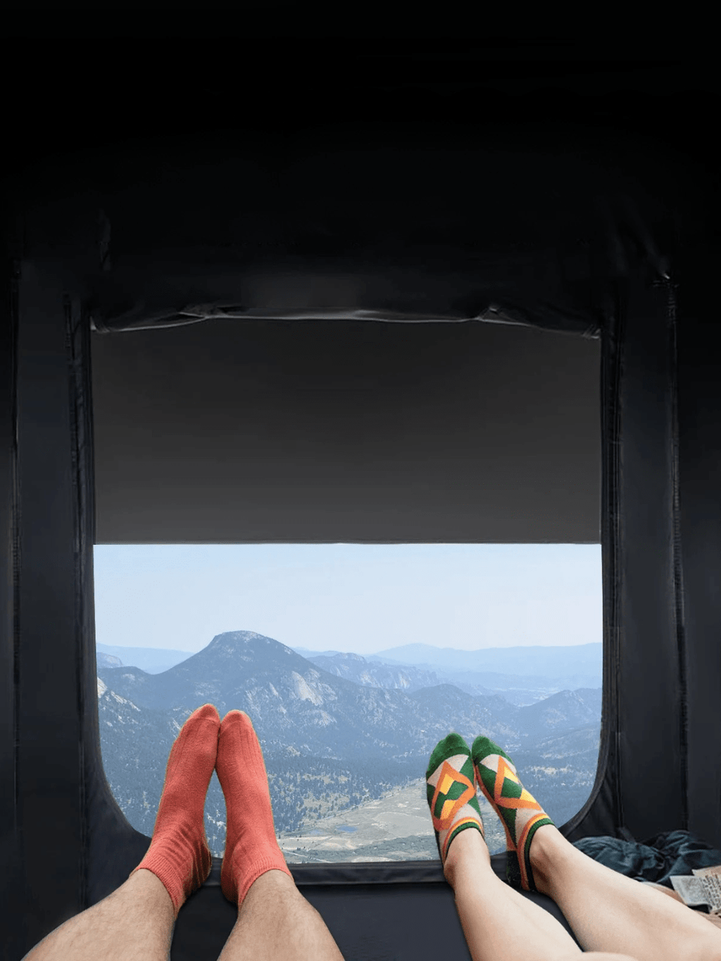 tente de toit aluminium