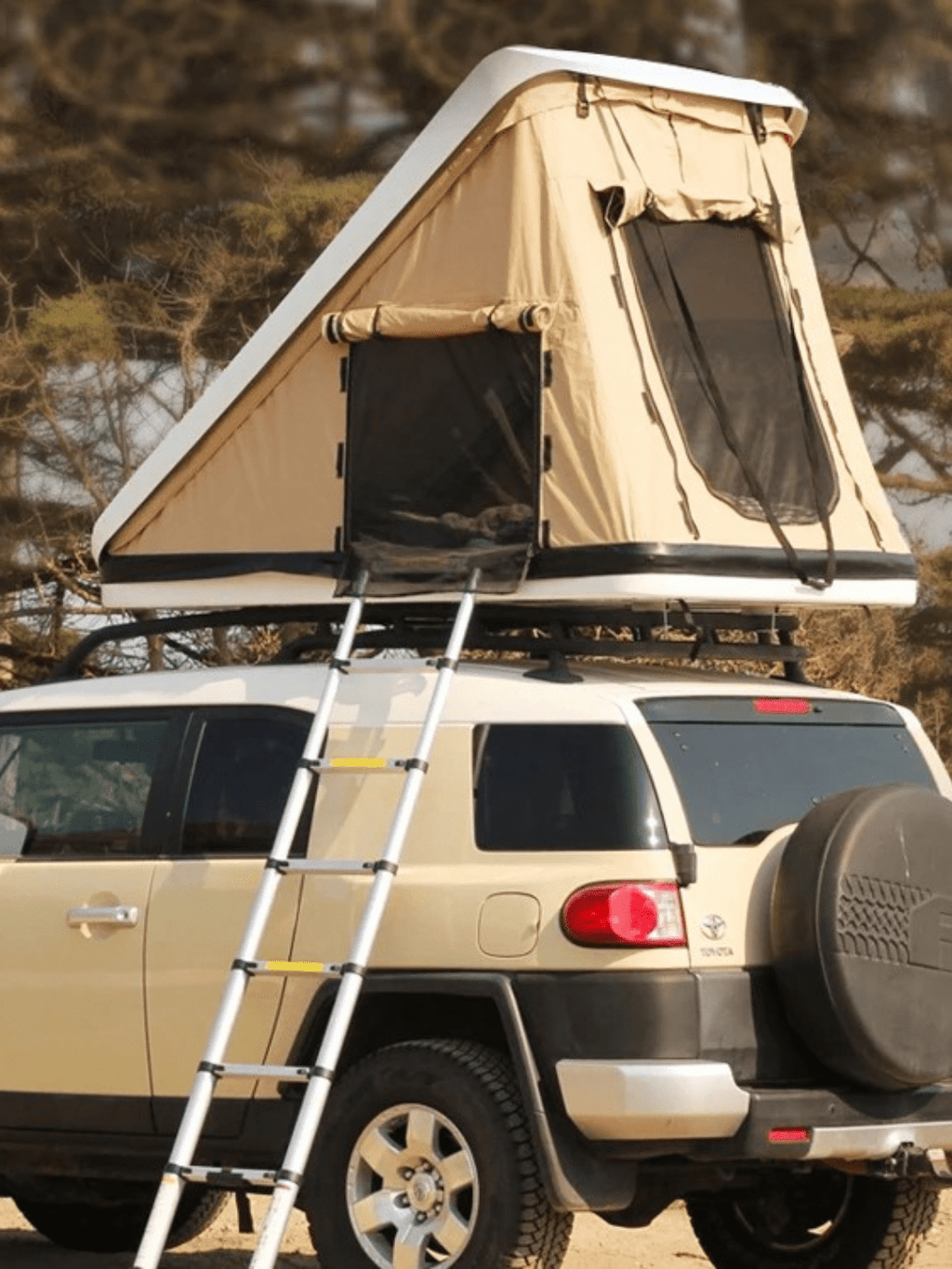 tente de toit coque rigide