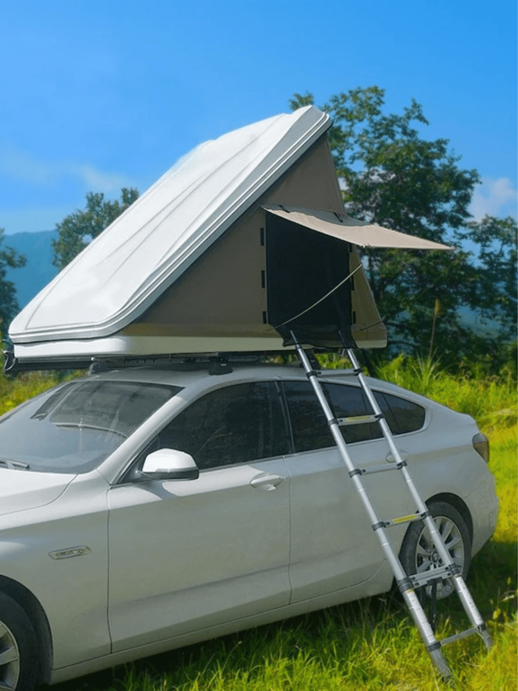 tente de toit coque rigide