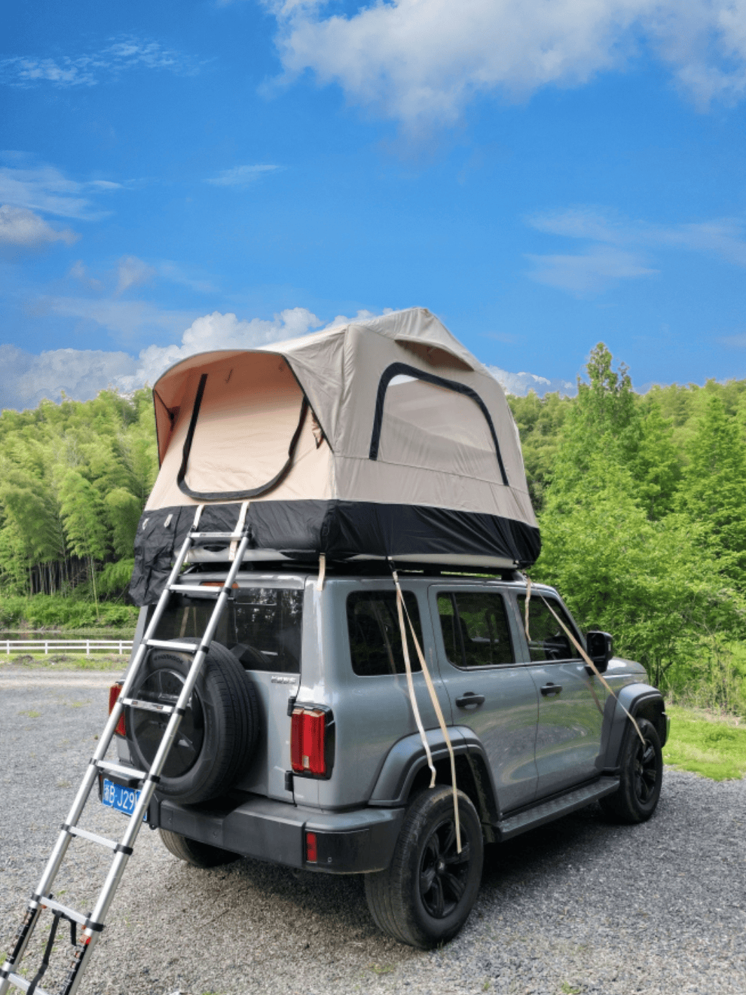 Tente de toit gonflable | Confort & installation rapide