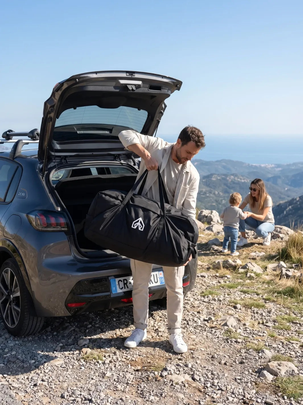 Tente de toit gonflable | Confort & installation rapide