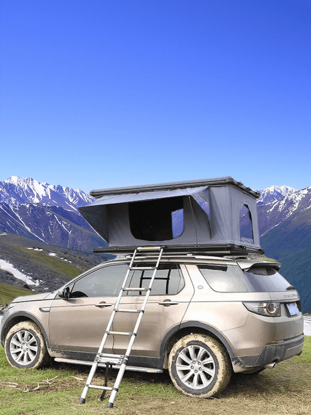 tente de toit rigide 2 places