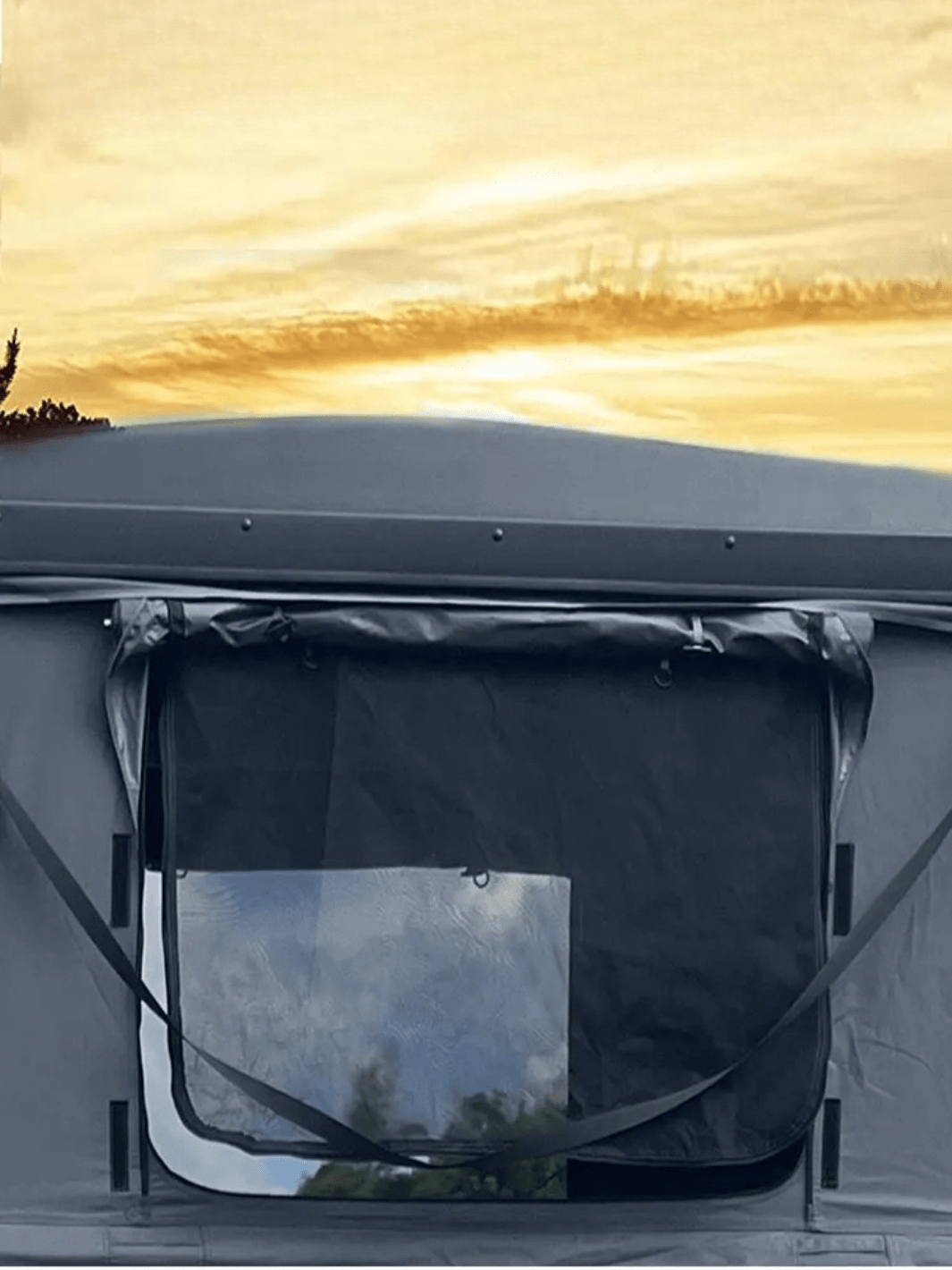 tente de toit rigide 2 places