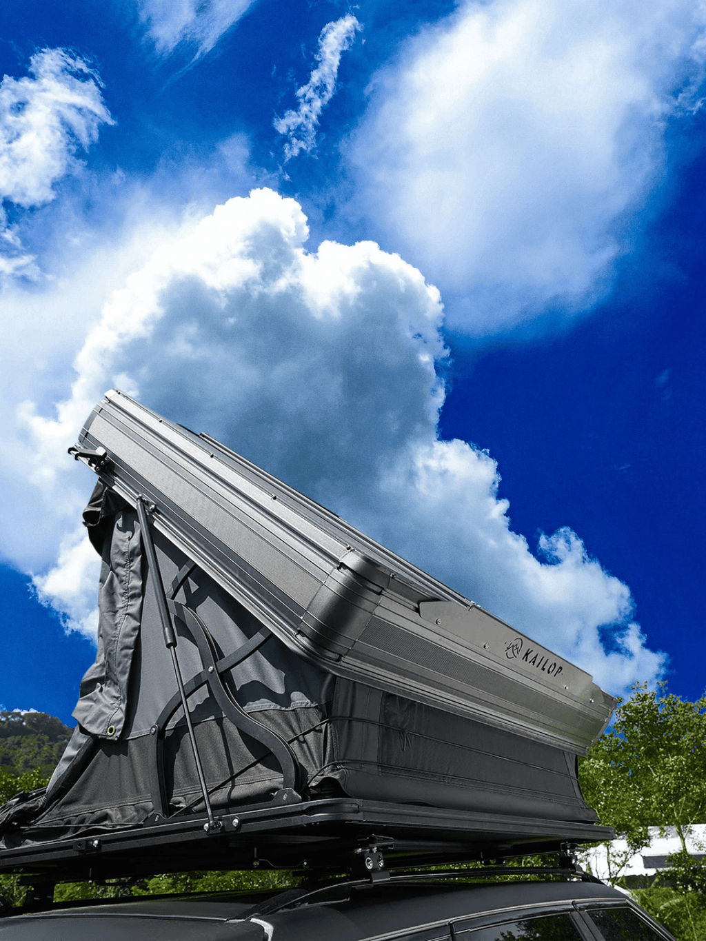 tente de toit rigide 4 places