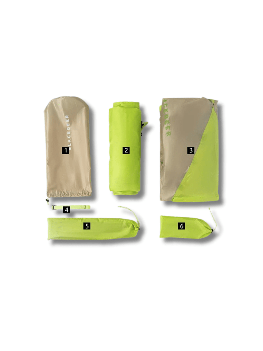 tente de trek 2 places