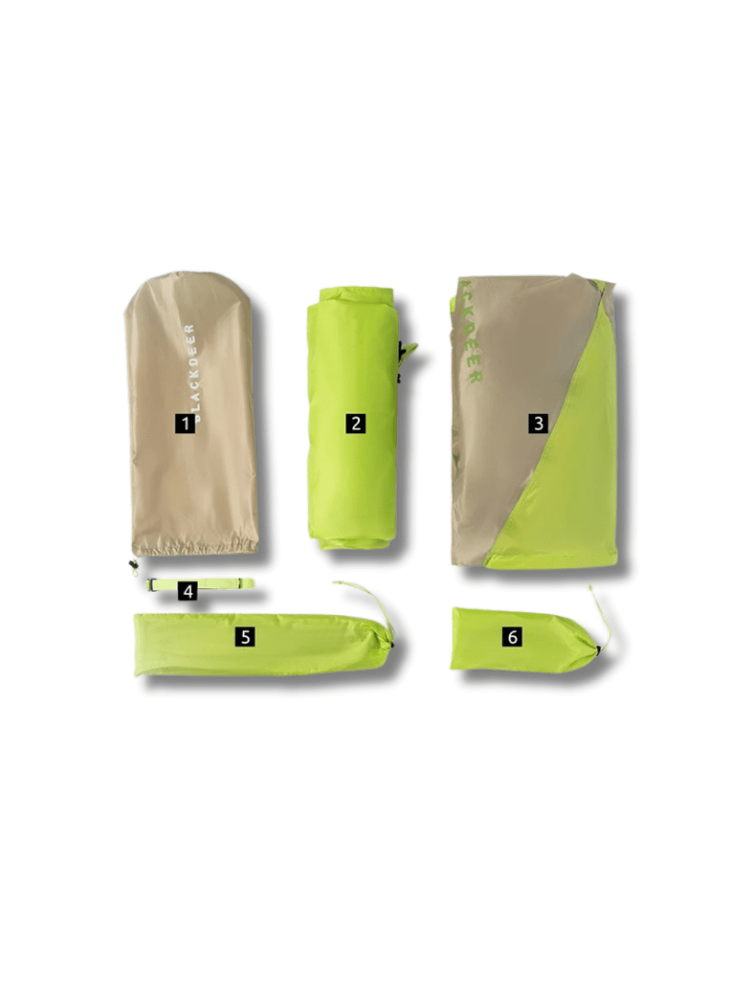 tente de trek 2 places