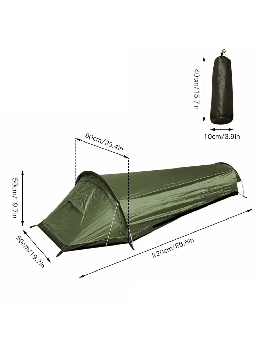 tente de trekking 1 place