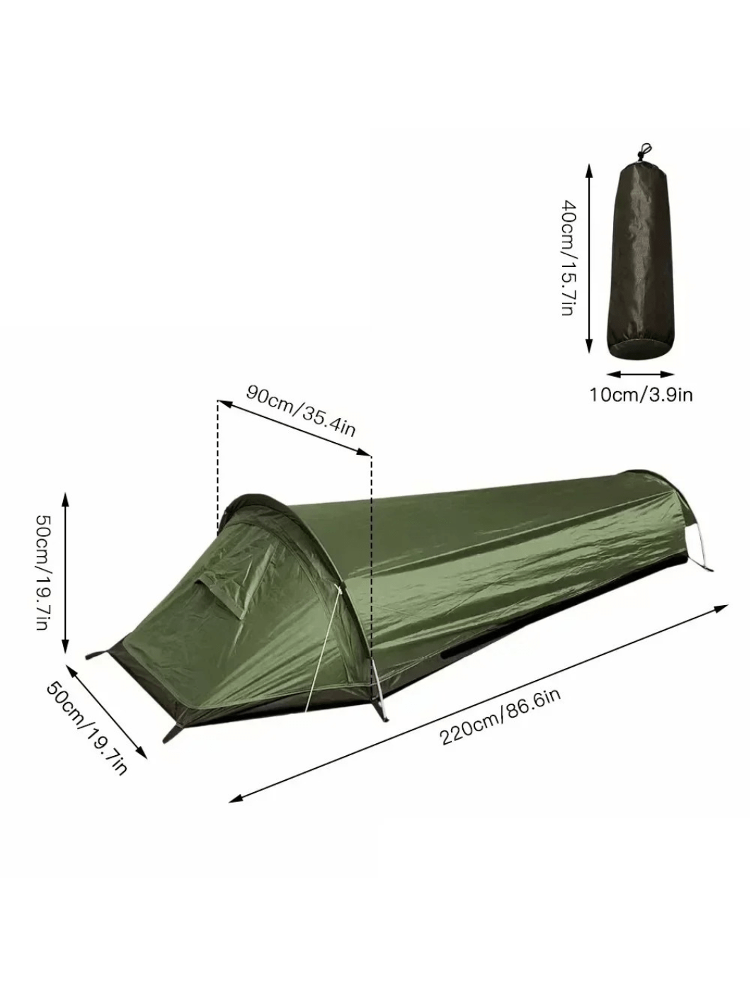 tente de trekking 1 place