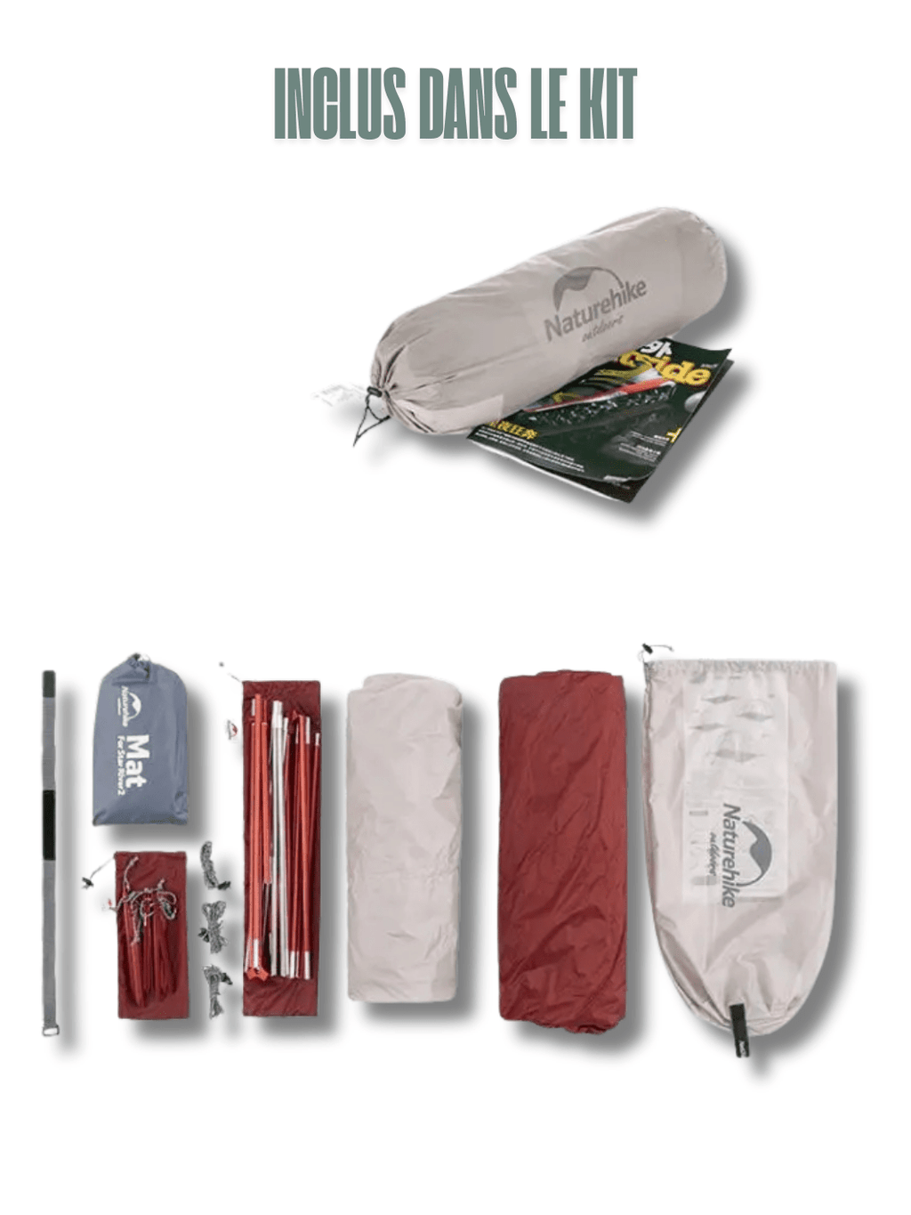 Tente de trekking 2 places