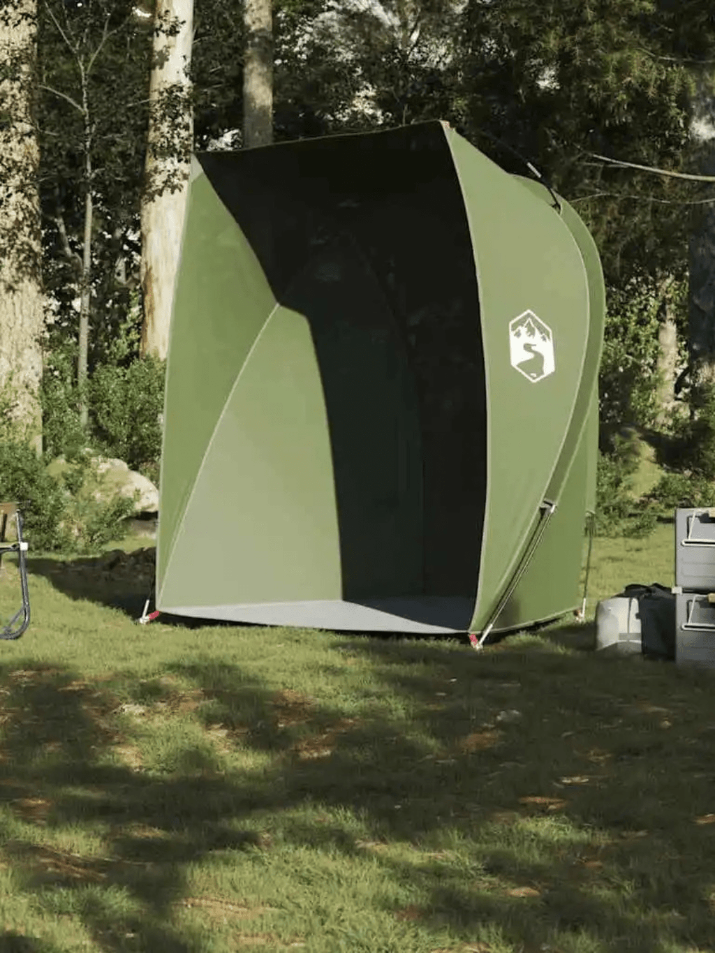 tente demi lune peche